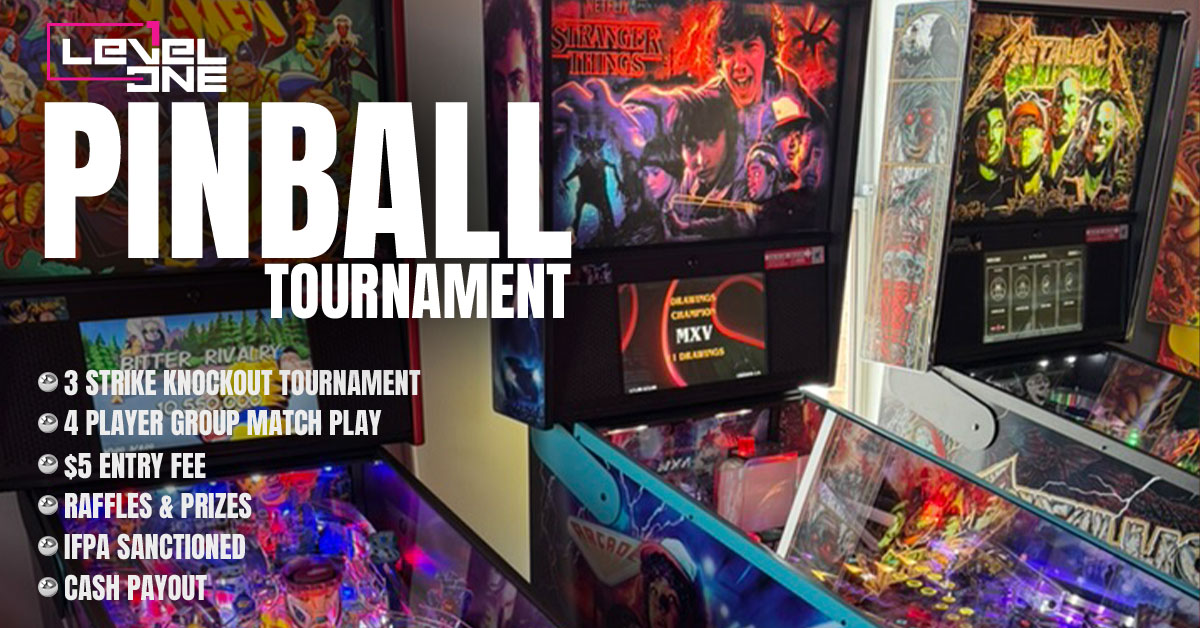 Pinball Tournament - 3 Strike Knockout