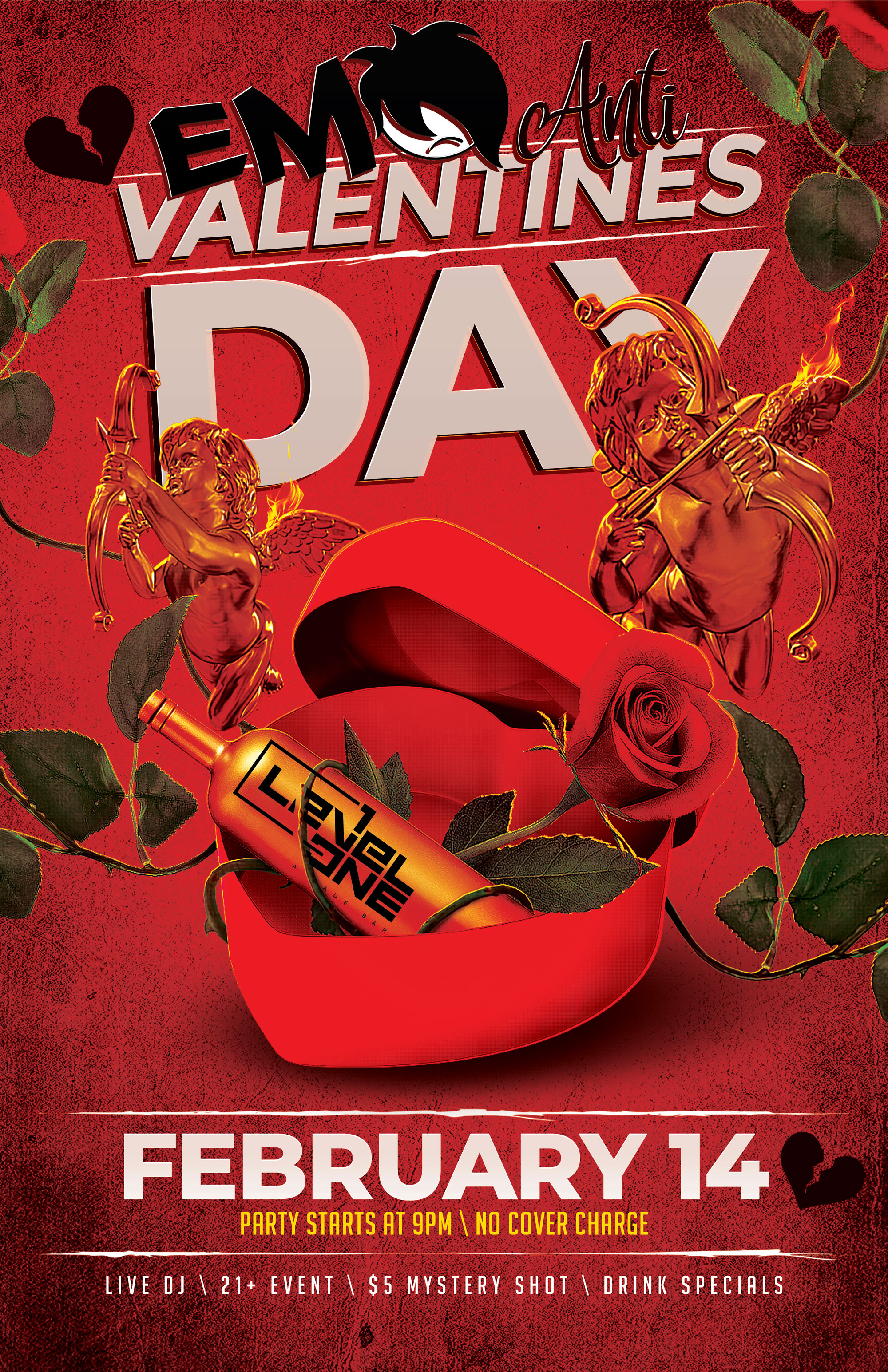 EMO Anti-Valentines Day Party