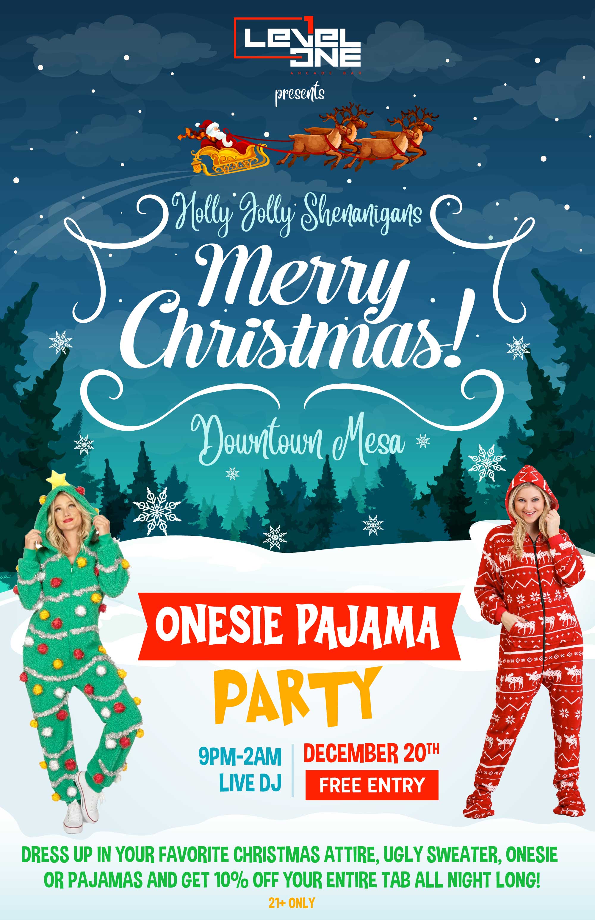 The Christmas Onesie Pajama Party! The Christmas Onesie Pajama Party!