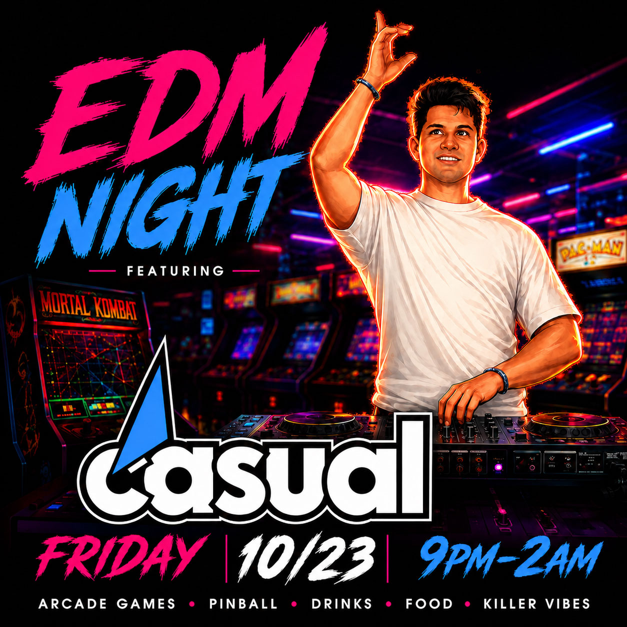 EDM Night Featuring Casual & Friends EDM Night Featuring Casual & Friends