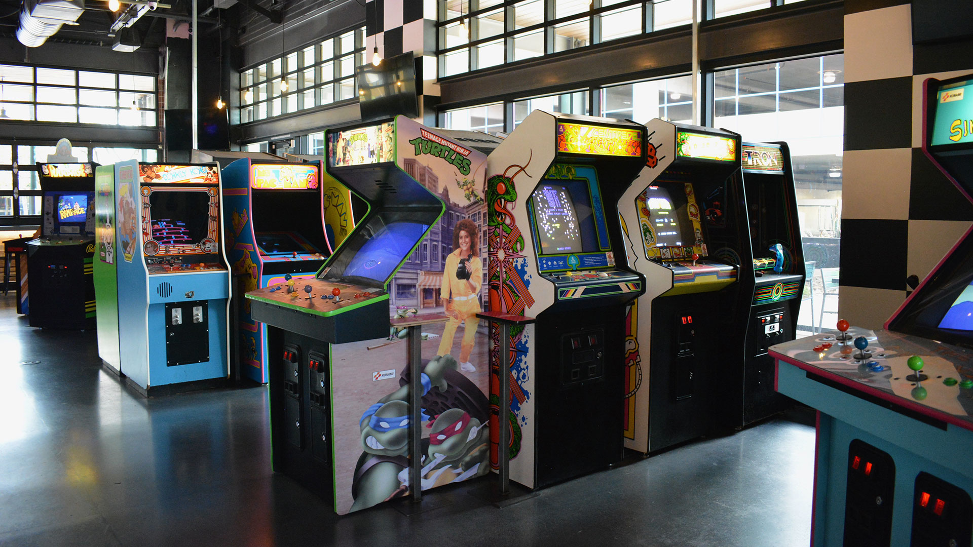 electronic bar games