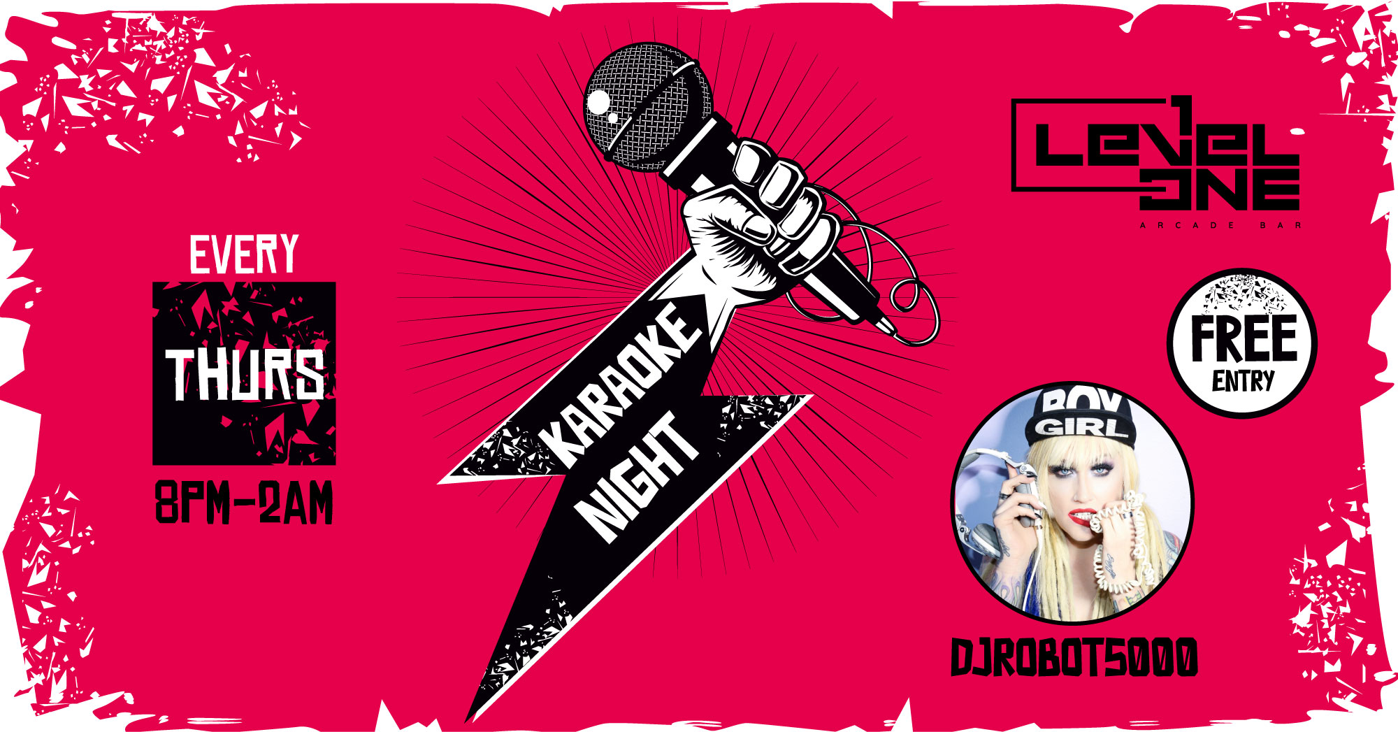 Karaoke Night with DJ Robot 5000