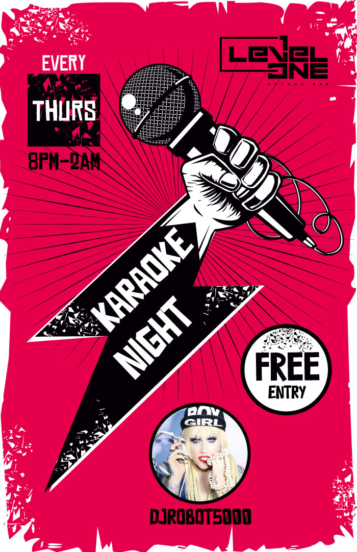 Karaoke Night with DJ Robot 5000 Karaoke Night with DJ Robot 5000