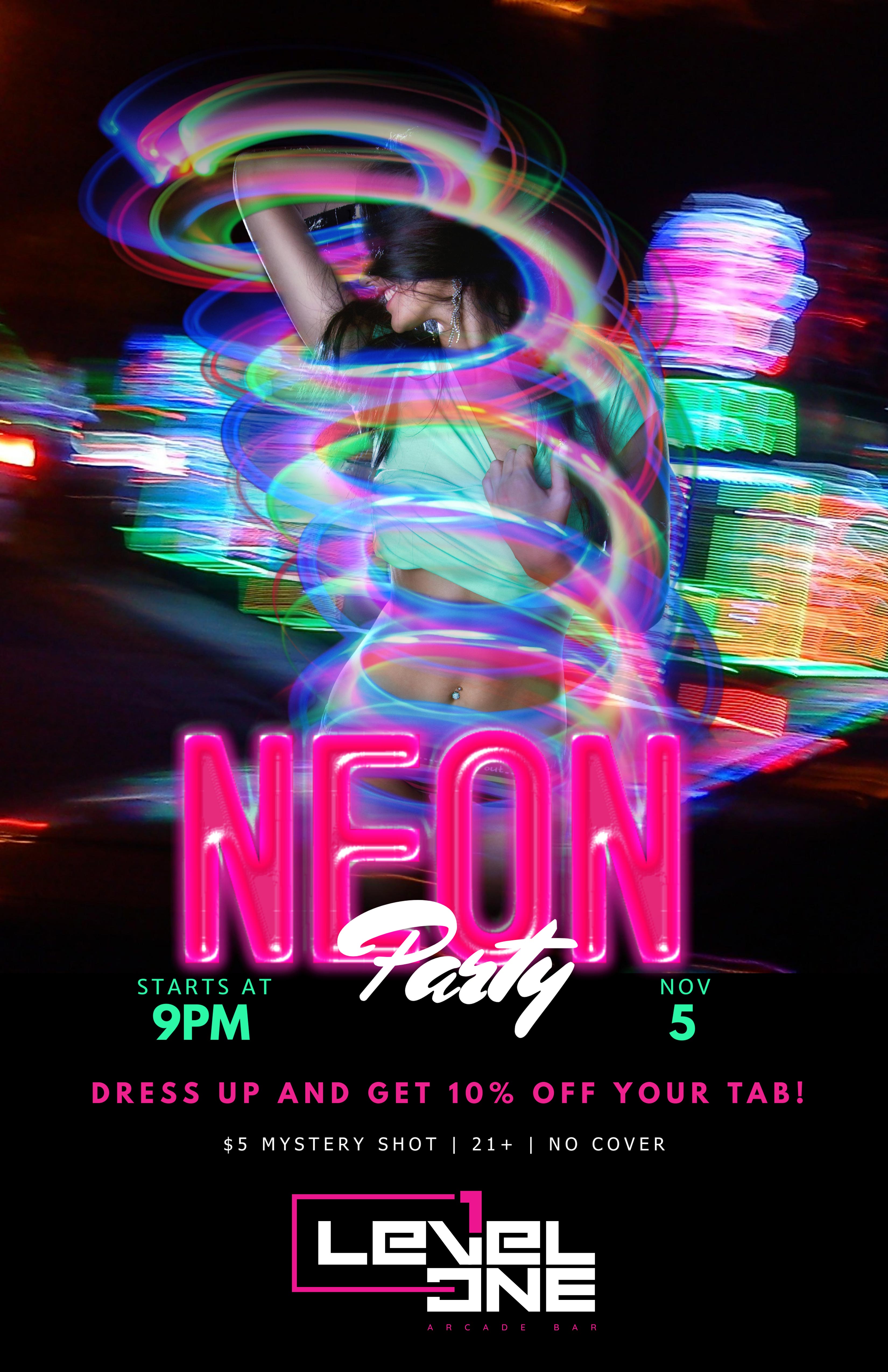 Neon Theme Party