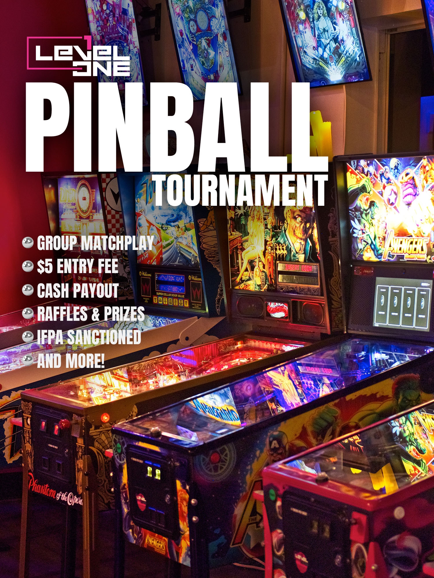 Level 1 Pinball Tournament