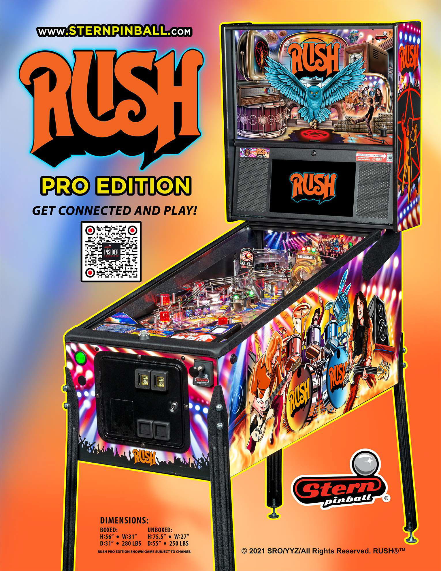 Rush Pinball Launch Party