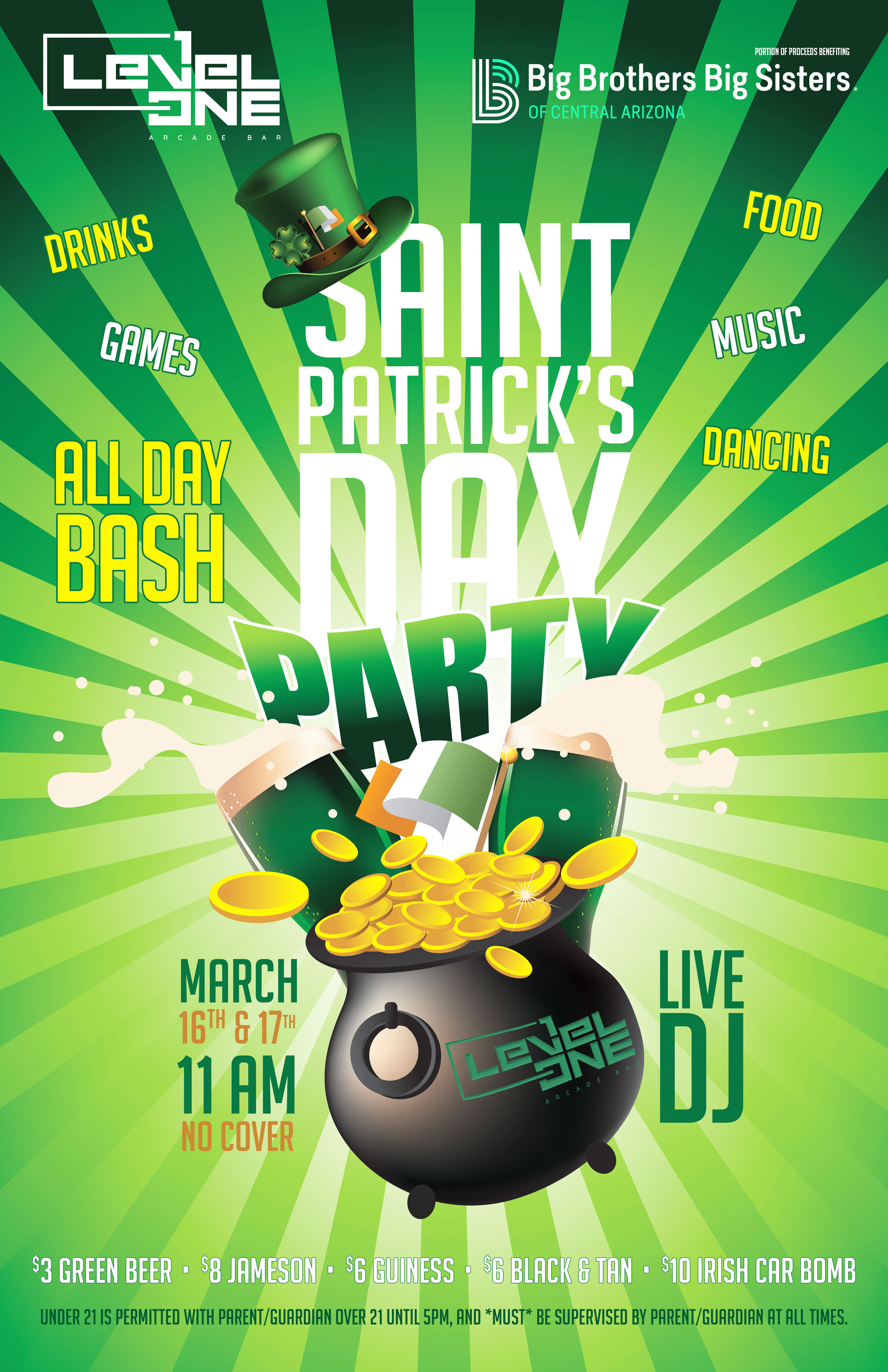 St. Patrick's Day Party Bash