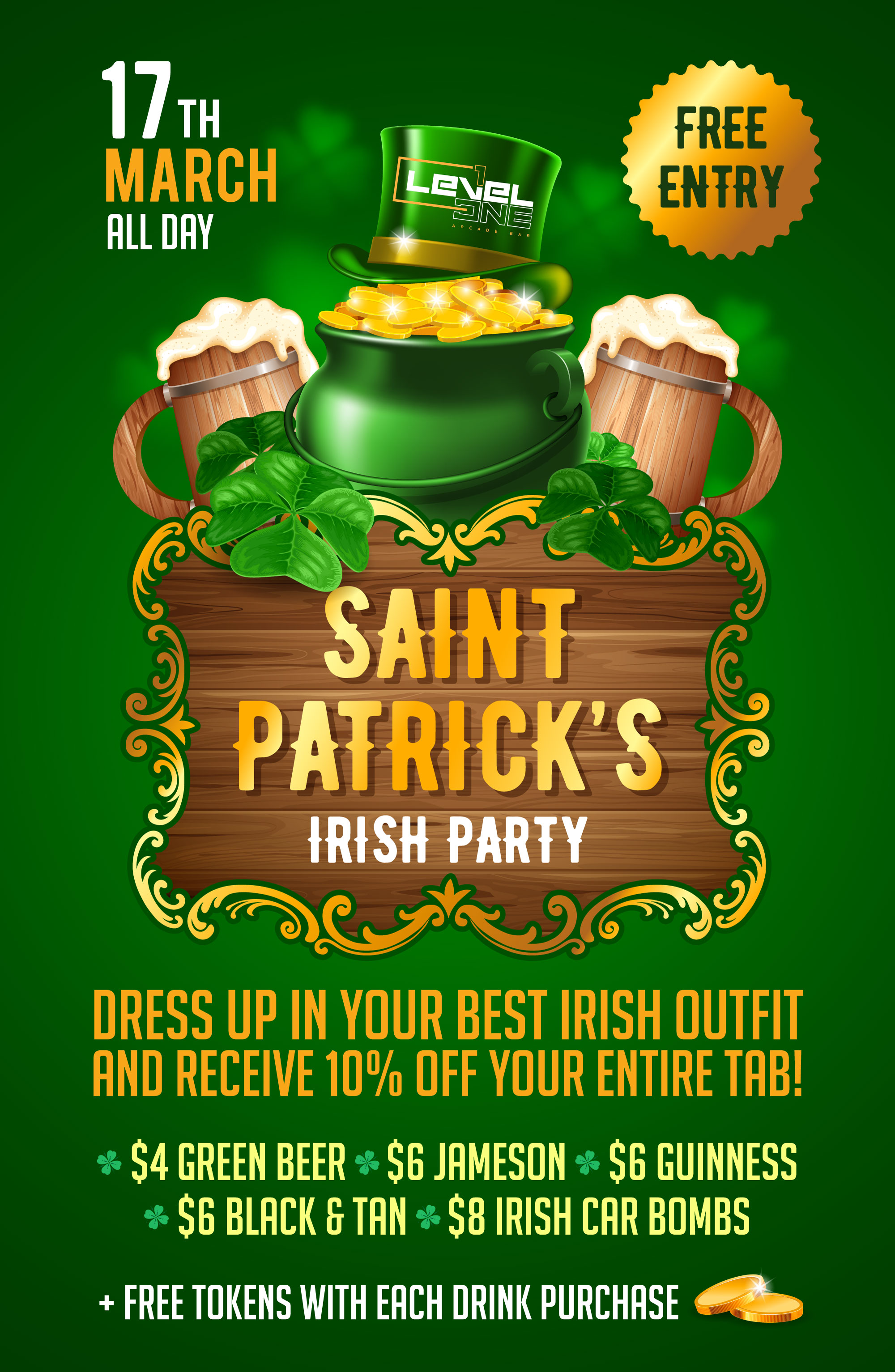 St. Patrick's Day Irish Party