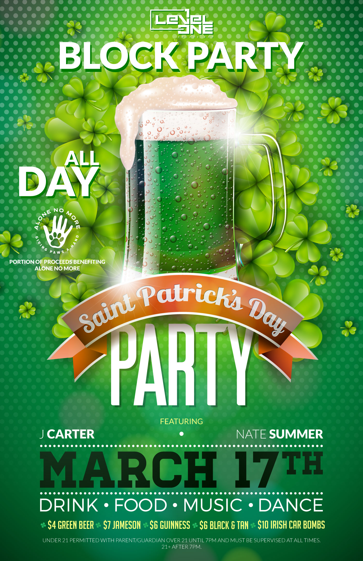 St. Patrick's Day Block Party