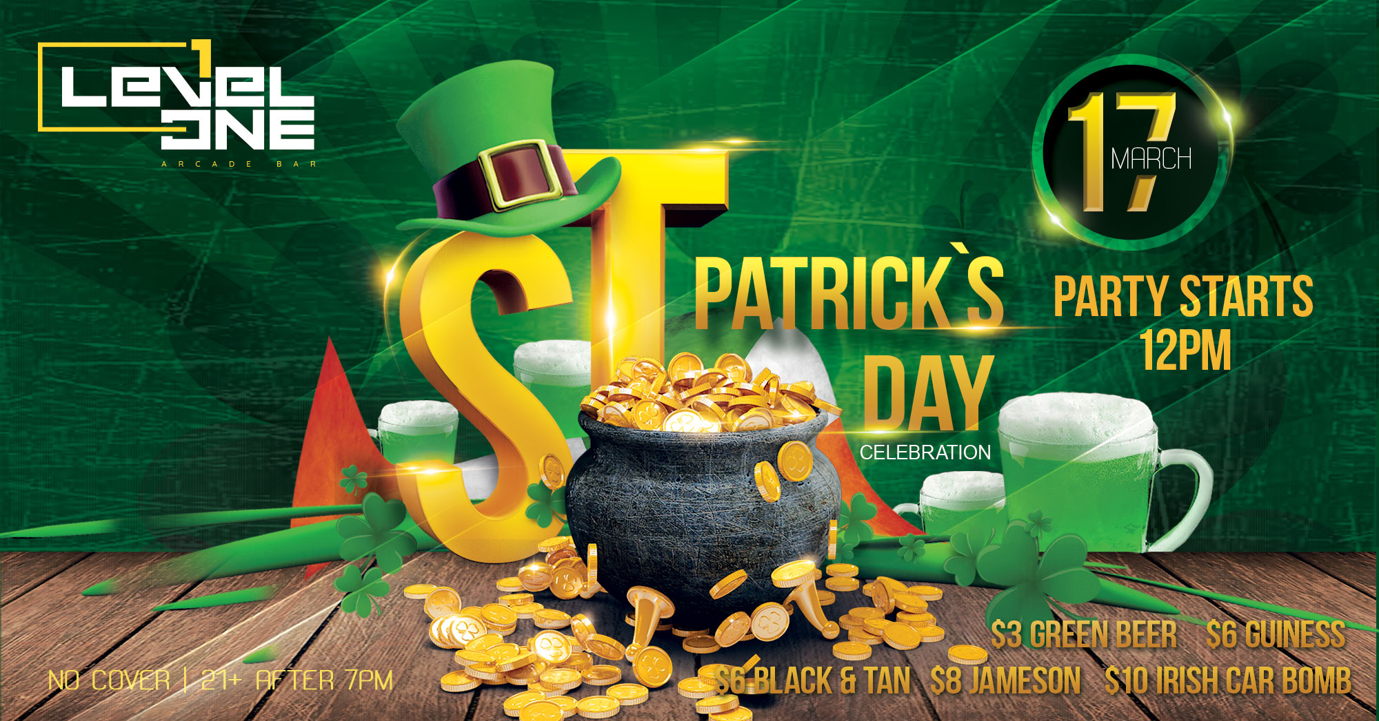 Lucky Level 1: St. Paddy’s Party