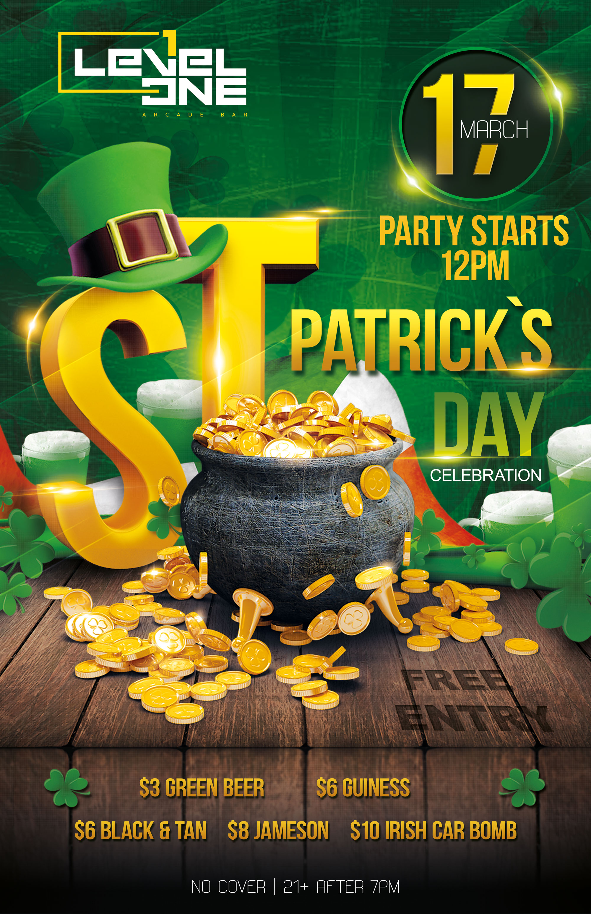 Lucky Level 1: St. Paddy’s Party